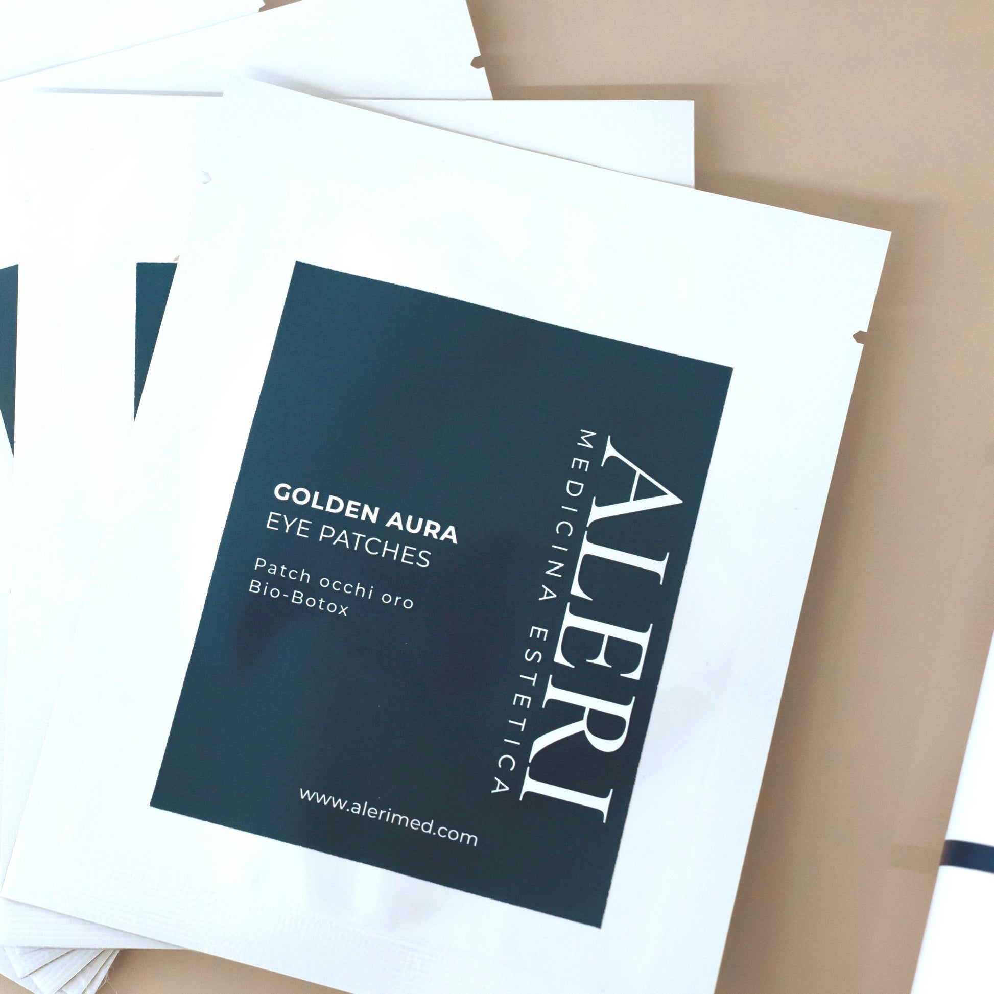 goden aura eye patches aleri medicina estetica milano bio-botox