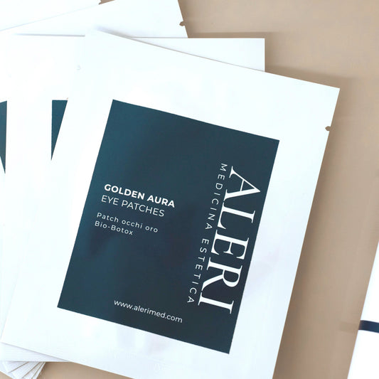 goden aura eye patches aleri medicina estetica milano bio-botox